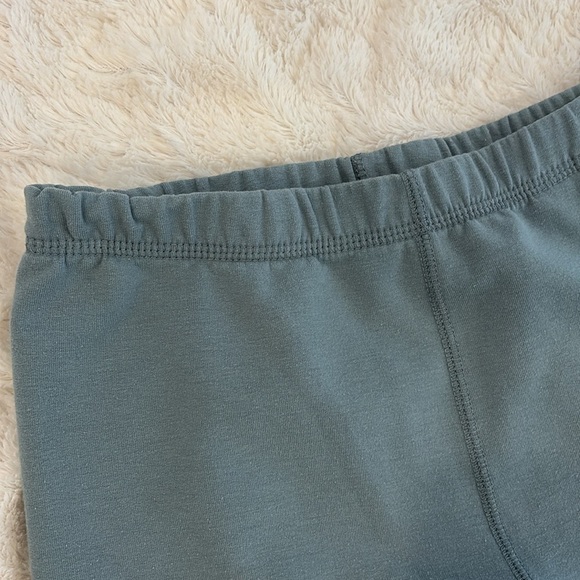 Roots kids sweat leggings size youth large in greenish grey/blue - Picture 5 of 8